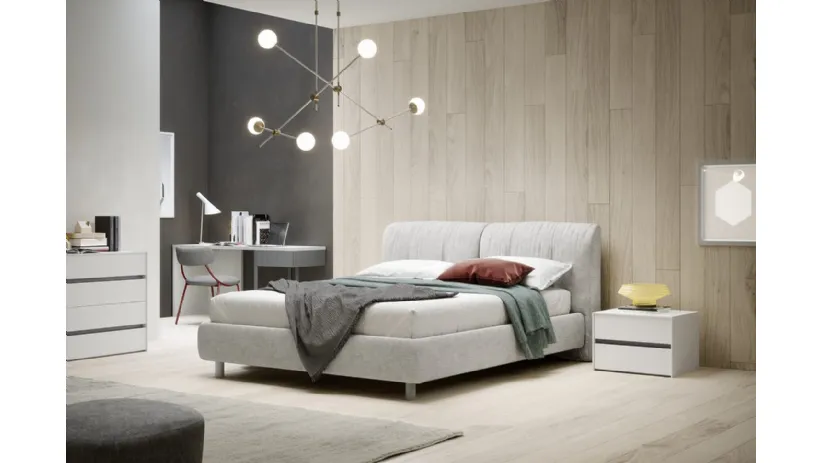 Letto Belleville con box contenitore di Novamobili