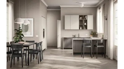 Franco Arredamenti - Cucina Scavolini Mod. Lumina Laccato Bianco